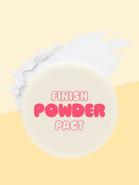 me.factory Oil-Ssok Ssok Finish Powder Pact (White) 5 g 1 box (12ea)