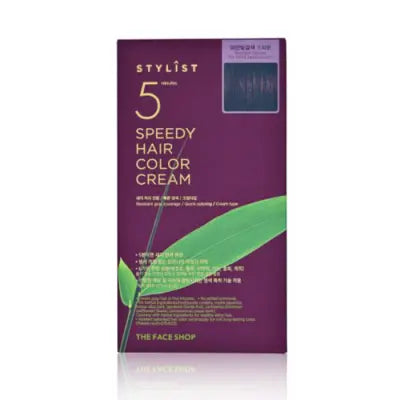 THE FACE SHOP TRS.ST 5SPEEDY HAIR Color Cream Reddish Brown 20g*6ea 1Box (8ea)