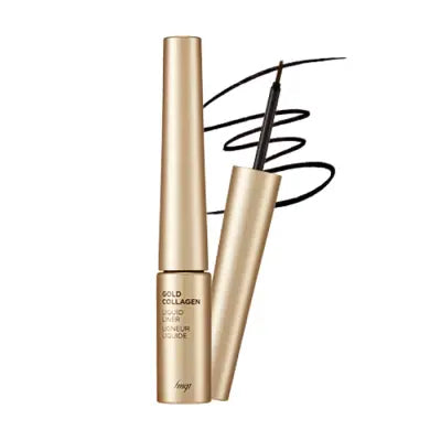 THE FACE SHOP GOLD COLLAGEN LIQUID EYELINER 1Box (168ea)