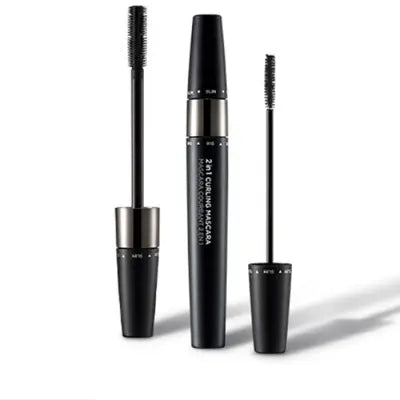 THE FACE SHOP 2IN1 MASCARA CURLING 01 BLACK 1Box (120ea)