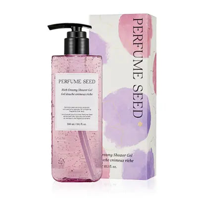 THE FACE SHOP PERFUME_SEED_RICH_CREAM_SHOWER 300ml 1Box (6ea)