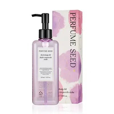 THE FACE SHOP PERFUME_SEED_RICH_BODY_OIL 225ml 1Box (6ea)