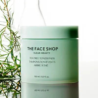 THE FACE SHOP TEATREE TONER PAD 150ML 1Box (30ea)