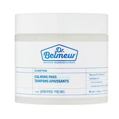 THE FACE SHOP DR.BELMEUR CL CALMING PADS 80pcs 1Box (6ea)