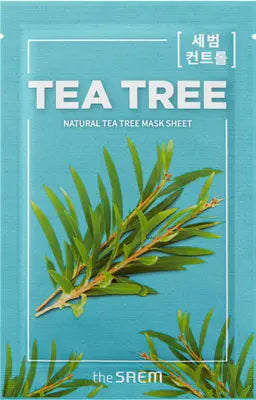 the saem Natural Tea Tree Mask Sheet 21ml 1Box (50ea)