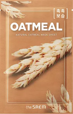 the saem Natural Oatmeal Mask Sheet 21ml 1Box (50ea)