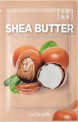 the saem Natural Shea Butter Mask Sheet 21ml 1Box (50ea)