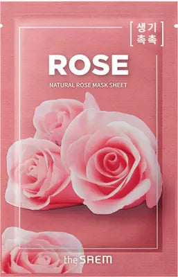 the saem Natural Rose Mask Sheet 21ml 1Box (50ea)