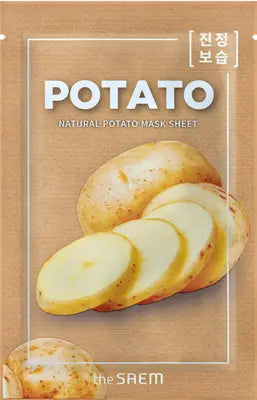 the saem Natural Potato Mask Sheet 21ml 1Box (50ea)