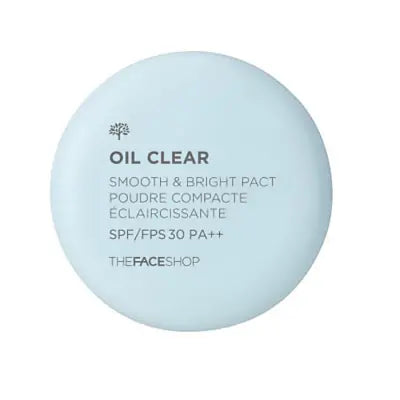 THE FACE SHOP N..B OilClear Smooth&Bright Pact V201 9g 1Box (144ea)