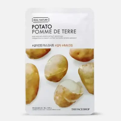 THE FACE SHOP Real Nature.Potato Face Mask 20g 1Box (30ea)
