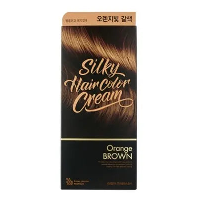 THE FACE SHOP STYLIST Silky HC Cream Orange Brown 2018 60g+60g+10g 1Box (4ea)