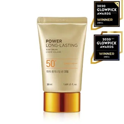 THE FACE SHOP POWER LONG LASTING SUN CREAM 1Box (48ea)