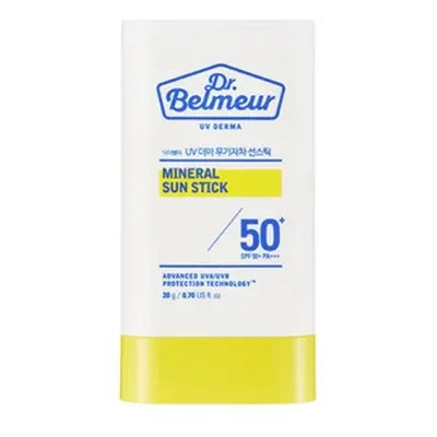 THE FACE SHOP Dr.Belmeur UV DERMA MINERAL SUN STICK 20g 1Box (4ea)