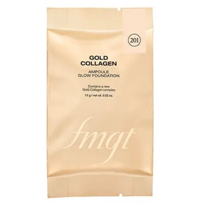 THE FACE SHOP FMGT GOLD COLLAGEN AMPOULE GLOW FOUNDATION V203 REFIL 1Box (32ea)