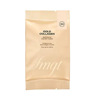 THE FACE SHOP FMGT GOLD COLLAGEN AMPOULE COVER CAKE V201 REFIL 1Box (32ea)