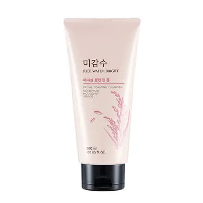 THE FACE SHOP RICE WATER BRIGHT Foaming Cl 300ml 1Box (9ea)