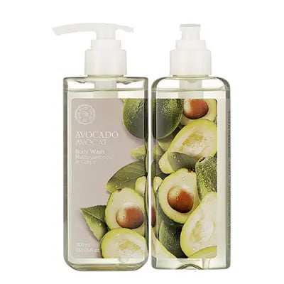 THE FACE SHOP Avocado Body Wash 300ml 1Box (9ea)
