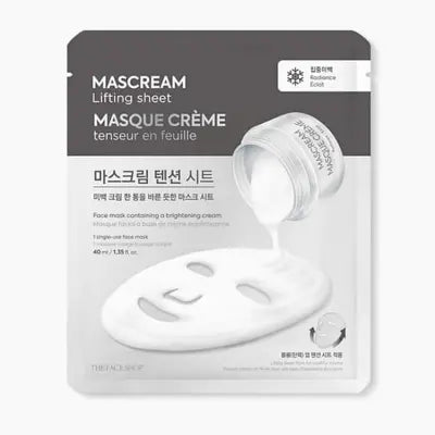 THE FACE SHOP Intense Radiance MasCream Tension Sheet 40ml 1Box (20ea)