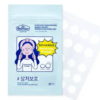 THE FACE SHOP DR.BELMEUR CL AFTER SPOT COVER PATCHES 1Box (400ea)