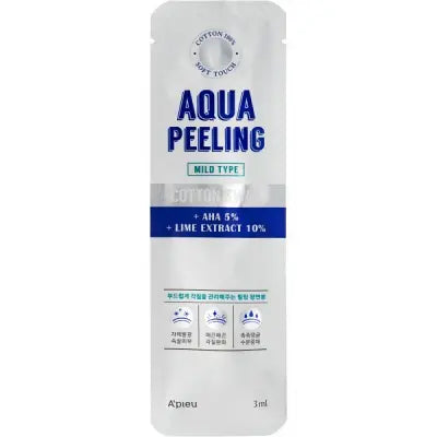 Apieu AQUA_PEELING_COTTON_SWAB_MILD 1ea 1Box (50ea)
