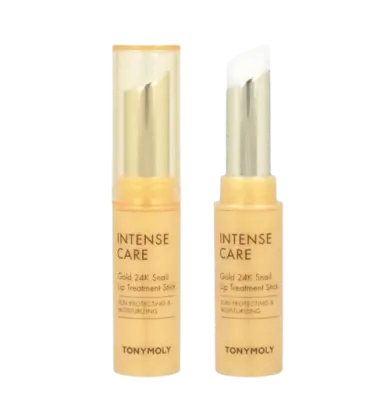 TONYMOLY INTENSE CARE GOLD 24K SNAIL LIP TREATMENT 3.5g 1Box (12ea)