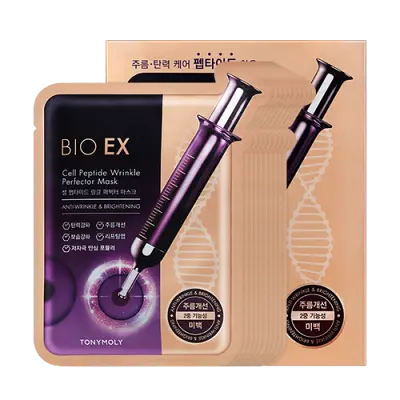 TONYMOLY BIO EX CELL PEPTIDE LIFTING MASK SET 30g*10 1Box (6ea)