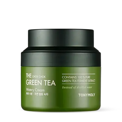 TONYMOLY THE CHOK CHOK GREEN TEA WATERY CREAM 100ml 1Box (6ea)