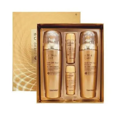 TONYMOLY INTENSE CARE GOLD 24K SNAIL SET4 140ml+140ml 1Box (6ea)