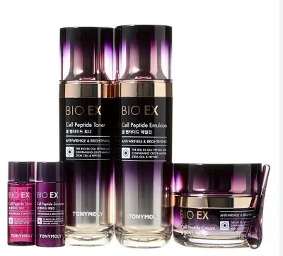 TONYMOLY BIO EX CELL PEPTIDE SKIN CARE 3 SET 130ml+130ml+50ml 1Box (3ea)