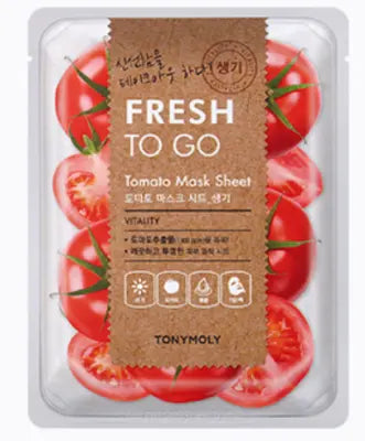 TONYMOLY Fresh To Go Tomato Mask Sheet2 1ea 1Box (10ea)