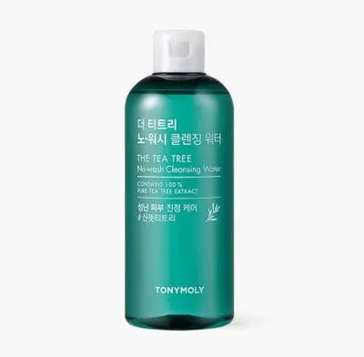 TONYMOLY THE TEATREE NO WASH CLEANSING WATER 300ml 1Box (6ea)