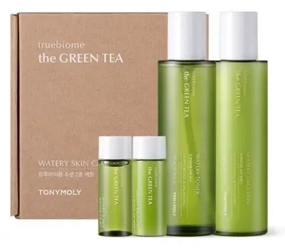 TONYMOLY THE GREEN TEA TRUE BIOME WATERY SET2 140ml+140ml+20ml+20ml 1Box (6ea)