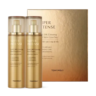 TONYMOLY SUPER INTENSE GOLD 24K SNAIL SET 140ml+140ml+20ml*2 1Box (10ea)