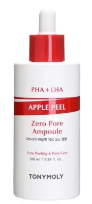 TONYMOLY PHA LHA APPLE PEEL ZERO PORE AMPOULE 100ml 1Box (6ea)