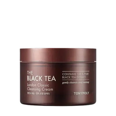 TONYMOLY THE BALCKTEA LONDON CLASSIC CLEANSING CREAM 200ml 1Box (6ea)