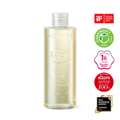 TONYMOLY Wonder VeganLabel Ceramide Calming Toner 300ml 1Box (6ea)