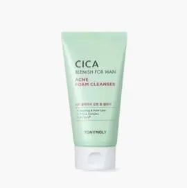 TONYMOLY DERMA LAB CICA BLEMISH FOR MAN ACNE FOAM 120g 1Box (6ea)