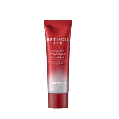 TONYMOLY RED RETINOL RADIANCE WRAP MASK 50ml 1Box (6ea)