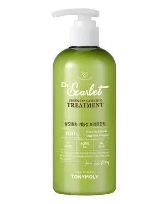 TONYMOLY DR SCARLET GREEN TEA CATECHIN ANTI HAIR LOSS TREATMENT 300ml 1Box (6ea)
