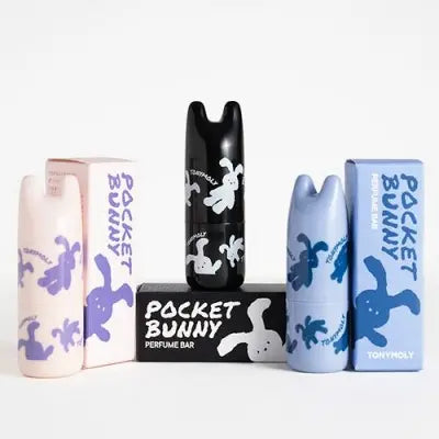 TONYMOLY Pocket Bunny Perfume Bar 03 Happy Bunny 9g 1Box (6ea)