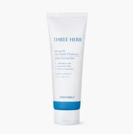 TONYMOLY Three-herb Blemish AC Foam Cleanser 150ml 1Box (6ea)