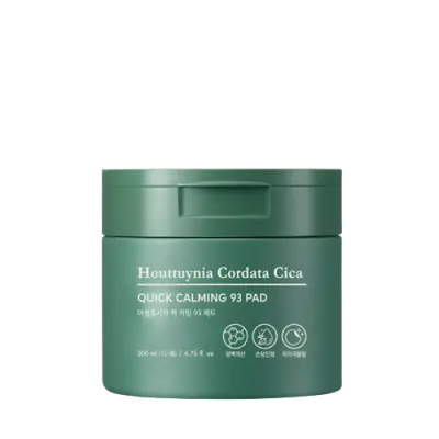 TONYMOLY HOUTTUYNIA CORDATA CICA 93 PAD 200ml(70ea) 1Box (6ea)
