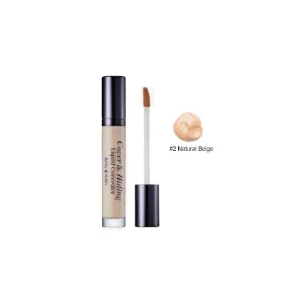 holikaholika Holika Holika Cover & Hiding Liquid Concealer 02 Natural Beige 6.5g 1Box (1ea)