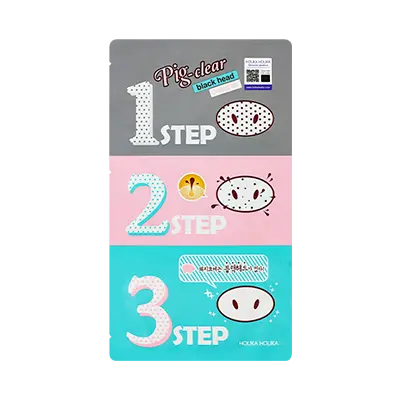 holikaholika Pignose clear black head 3step kit 1Box (30ea)