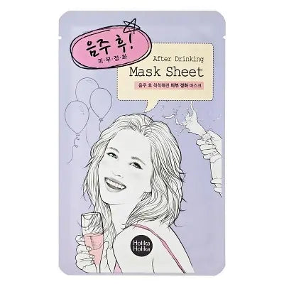 holikaholika Holika Holika After Mask Sheet-After Drinking 18ml 1Box (1ea)