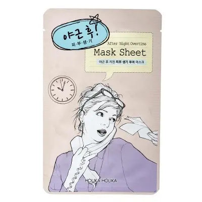 holikaholika Holika Holika After Mask Sheet-After Working Overtime 18ml 1Box (1ea)
