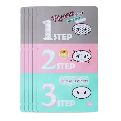 holikaholika Pignose 3step kit(5pcs) 1Box (30ea)