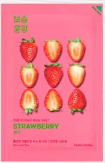 holikaholika Pure Essence Mask Sheet - Strawberry 1Box (30ea)