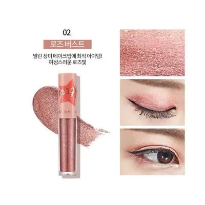 holikaholika Holika Holika Magic Inside Eye Metal Glitter #02 Rose Burst 3.5g 1Box (1ea)